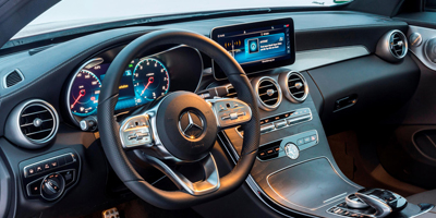 Mercedes sports cockpit, left hand drive